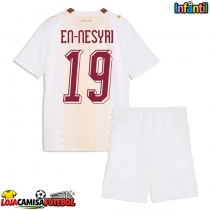 Camisa de Futebol Marrocos Youssef En-Nesyri #19 Equipamento Secundário Infantil Mundo 2026 Manga Curta (+ Calças curtas)
